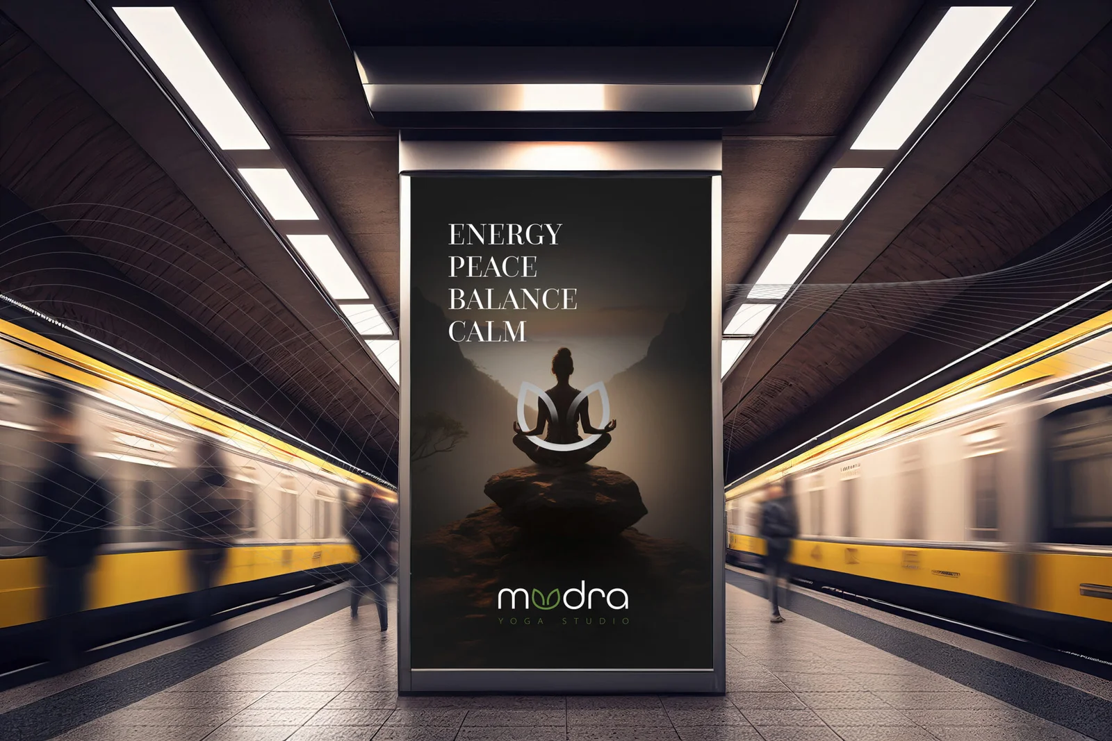 Mudra - Modern Yoga Studio Identity